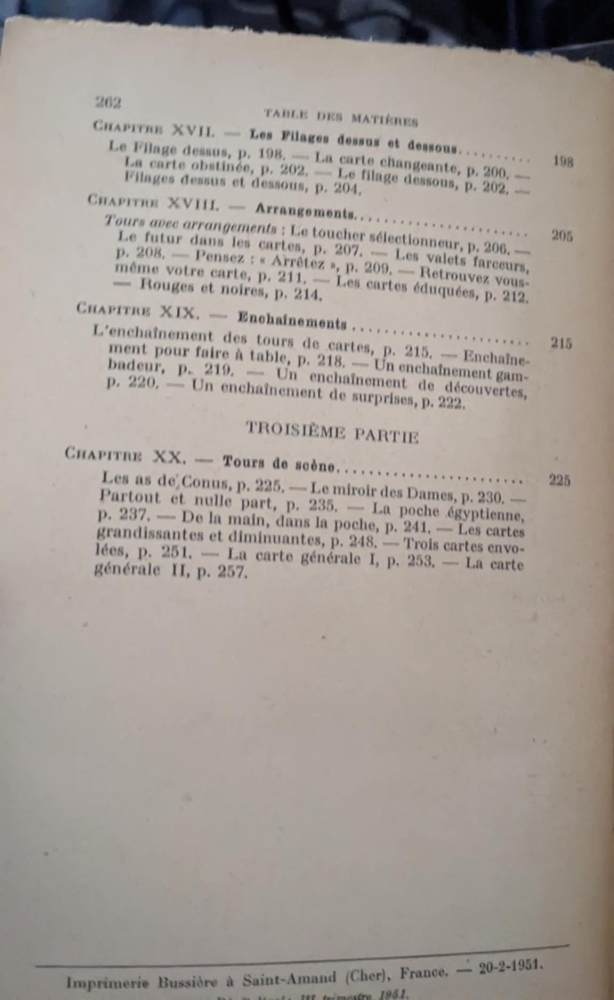La Magie des Cartes