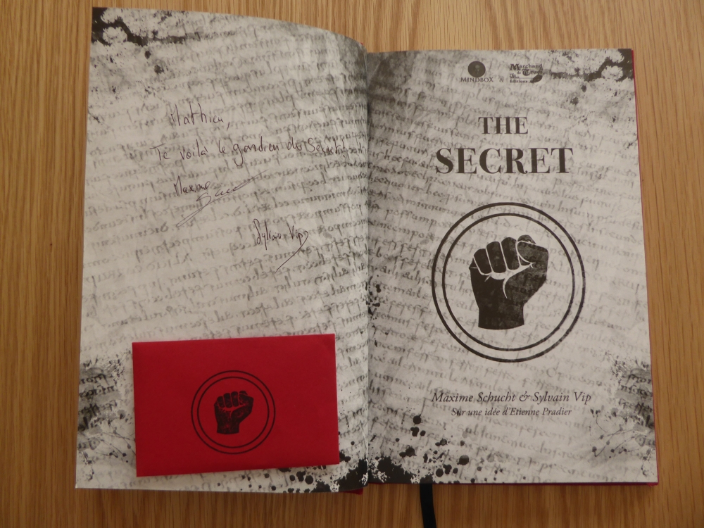 VENDU livre THE SECRET : dans quelle main?