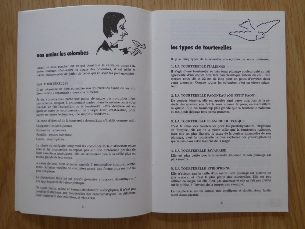 LIVRE : la magie des tourterelles de Milton