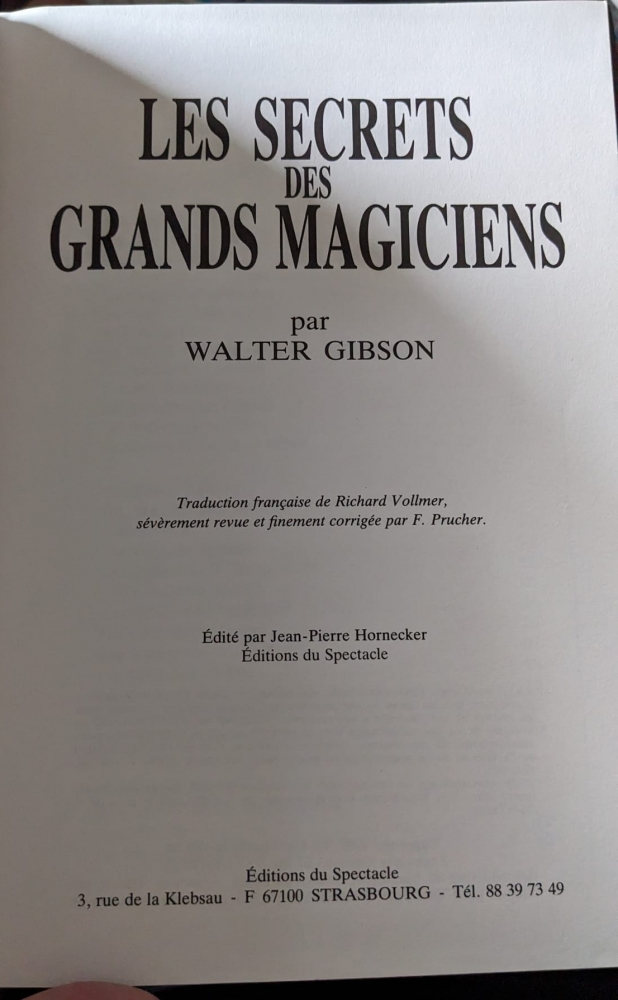 Les Secrets des Grands Magiciens