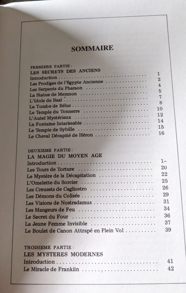 Les Secrets des Grands Magiciens