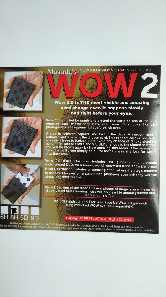WOW 2 : \"Superbe final\" pour carte ambitieuse !