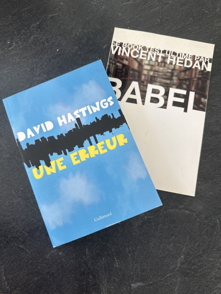Book test -Babel - Vincent Hedan