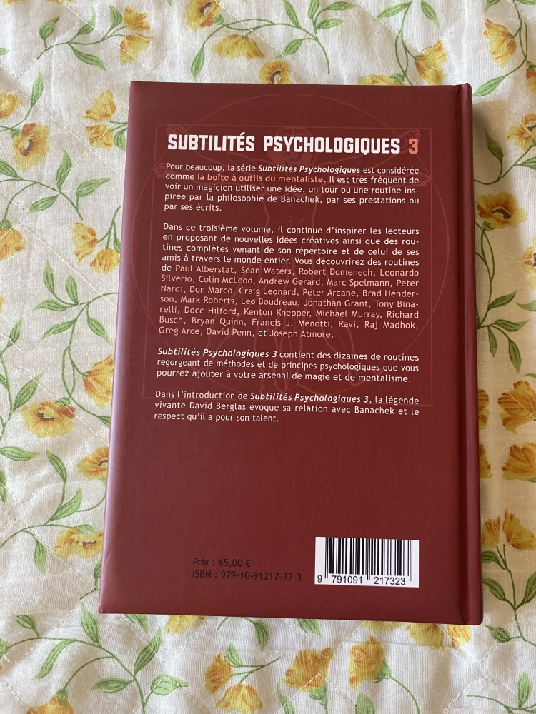 Subtilités Psychologiques 3