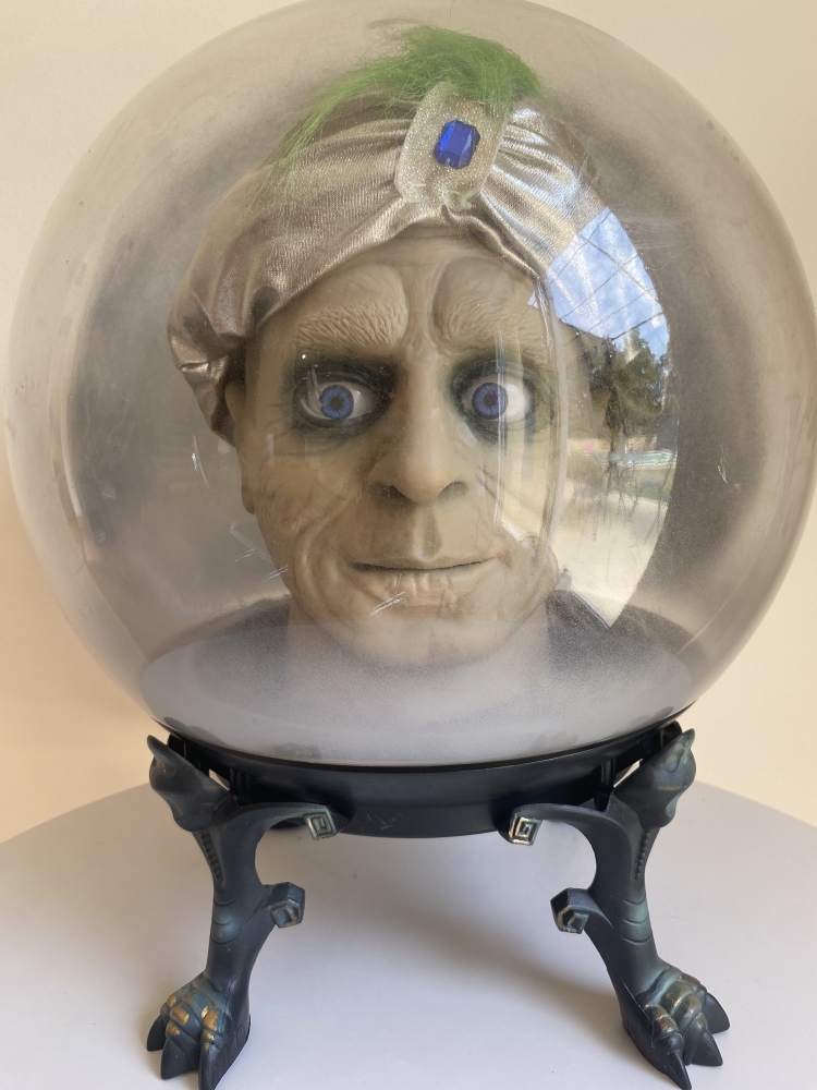 Mage Zygor tête parlante 