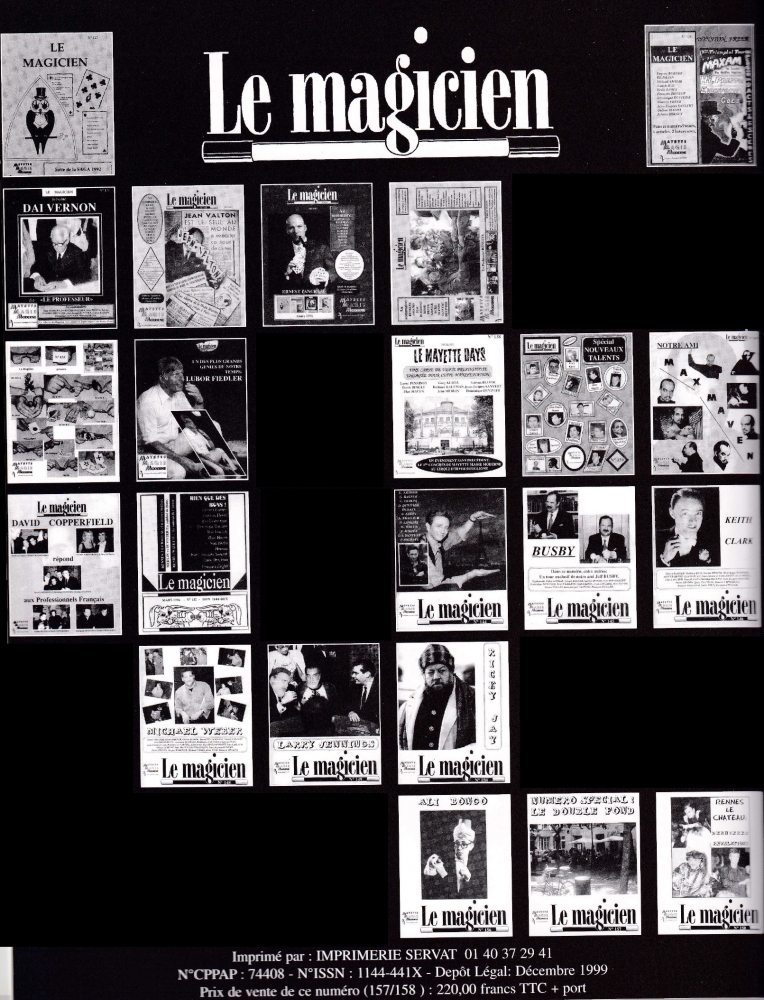 revue \"Le magicien\" 