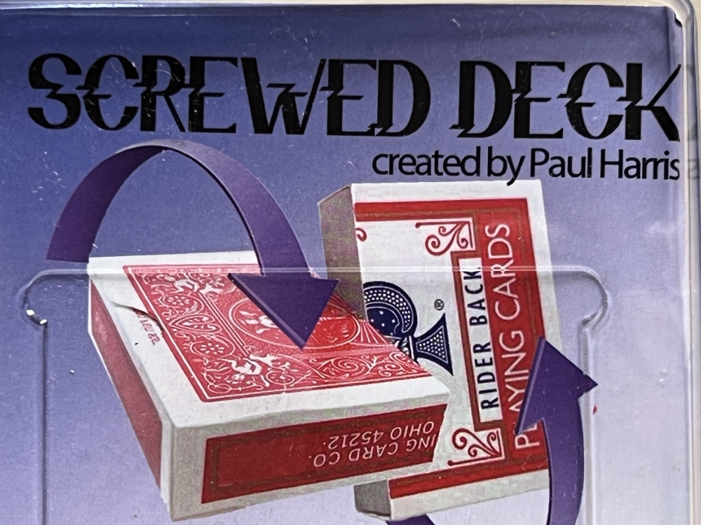[Recherche] Screwed deck, de Paul Harris