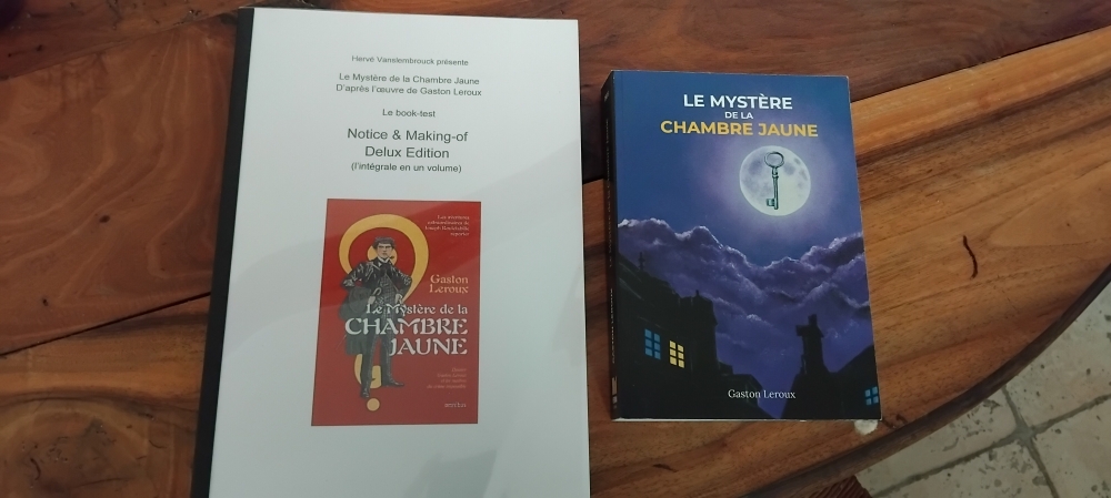 Book test \"le mystère de la chambre jaune\"