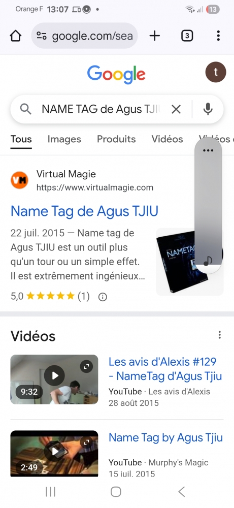 NAME TAG de Agus TJIU :