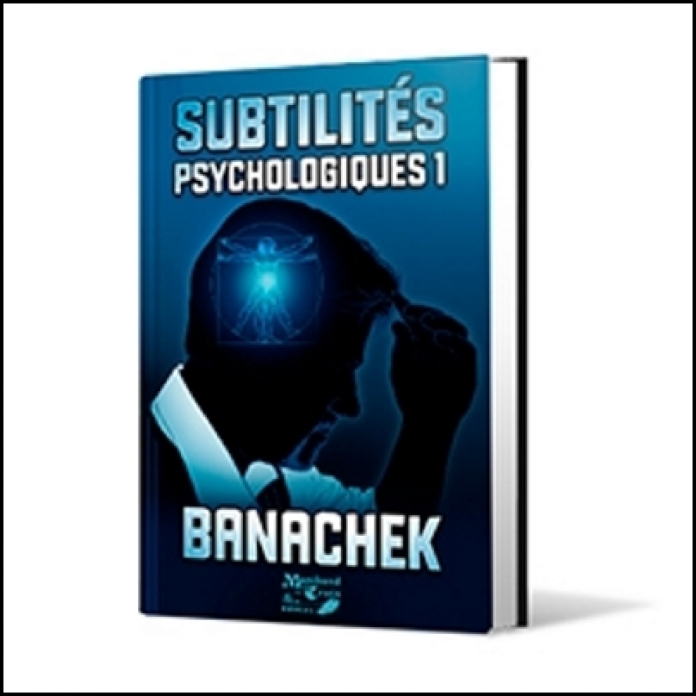 3 tomes de Subtilités psychologiques de Banachek