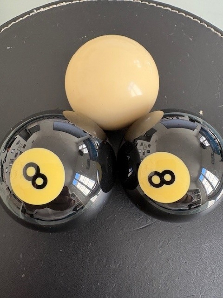 3 BALLES DE BILLARDS POUR ROUTINE DAI VERNON