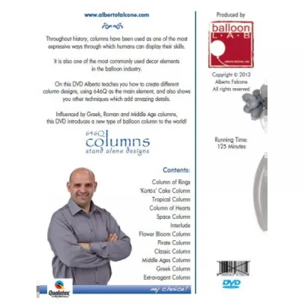        Book - Palloncini Nuove Sculture Smiling For Serious Businesses      Out-of-Stock  DVD - 646Q Columns Stand Alone Designs