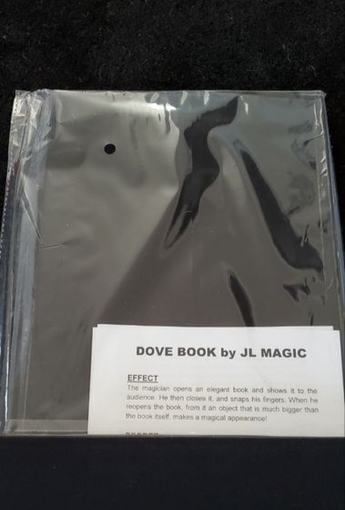 Tour de magie \"livre à apparition colombe/lapin\" de JL Magic