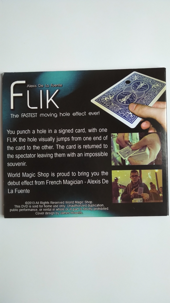 FLICK ! (Trou voyageur sur une carte)
