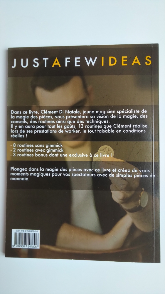 Livre : Just few ideas (nouvelle magie des pièces) !
