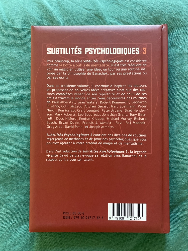 Subtilités psychologiques vol 3