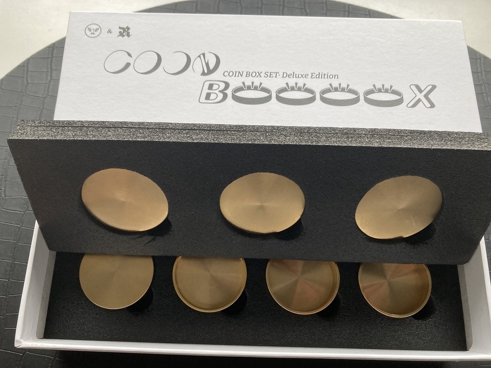 Coin Box Set Okito Deluxe Taille Morgan de BLUETHER