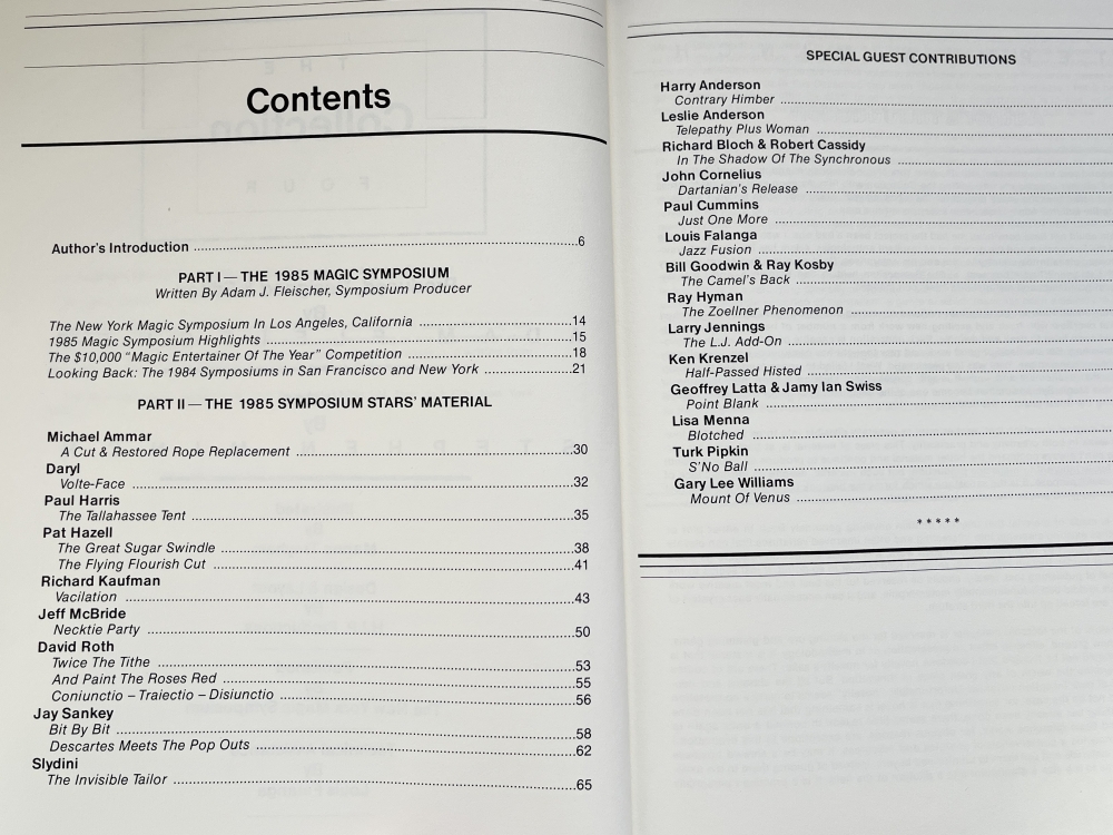 Minch, Stephen : The New-York magic symposium, vol.4