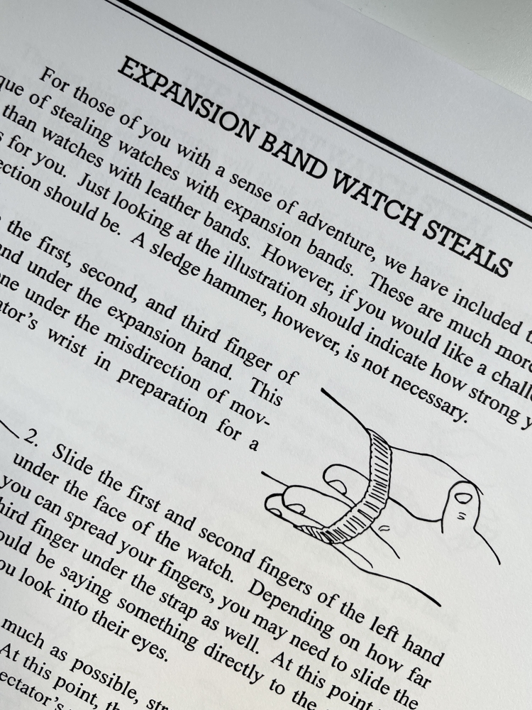Robbins, Apollo: The art of stealing watches