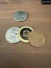 Copper silver and brass 