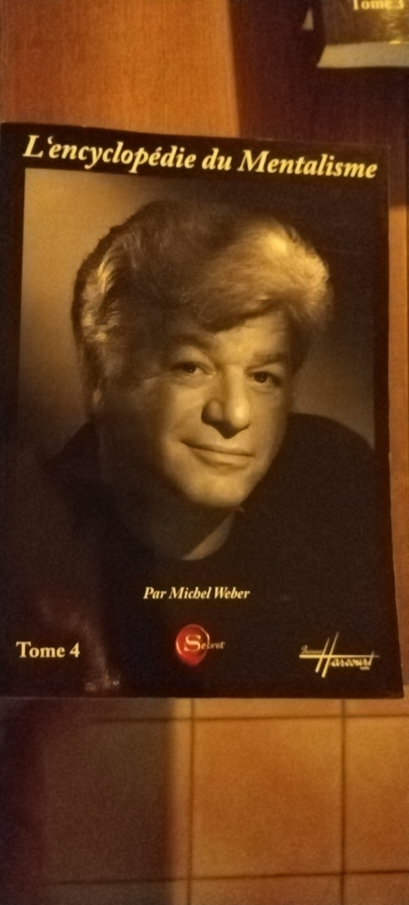 6 tomes de 250 pages encyclopedie du mentalisme Bernard Weber