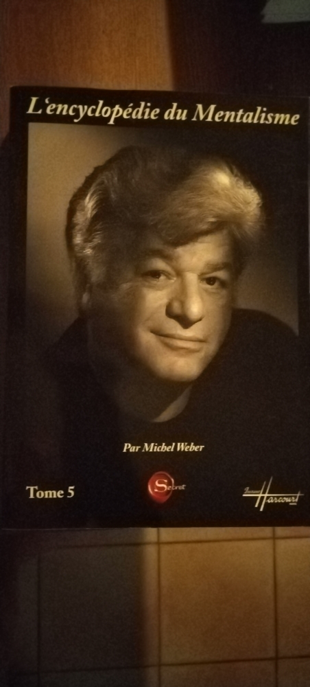 6 tomes de 250 pages encyclopedie du mentalisme Bernard Weber