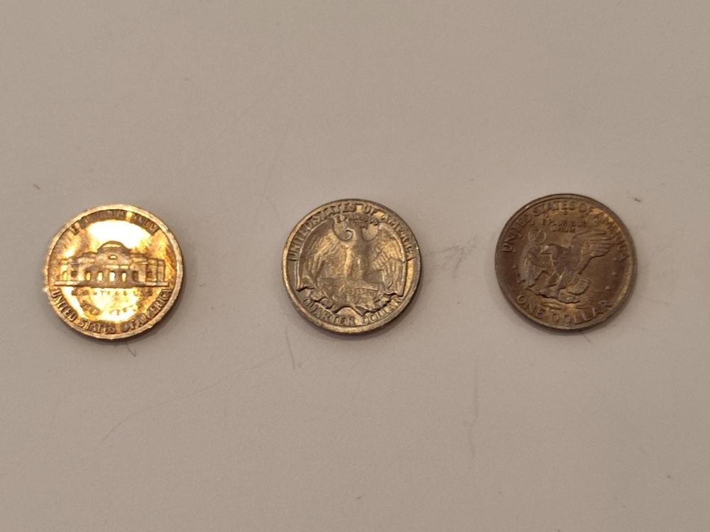 5 Mini Pièces de Monnaie