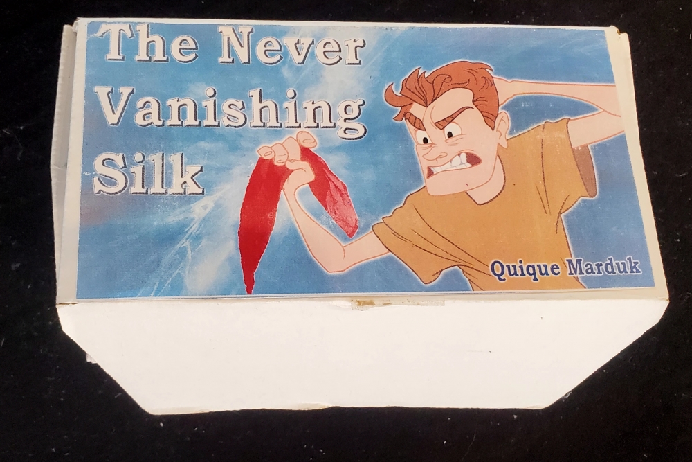 Never vanishing silk