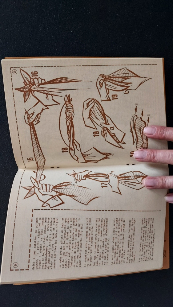 \"My personnal routine of six foulards\" de Jean Merlin