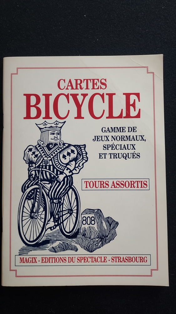 \"Cartes Bicycle - tours assortis\", 1993