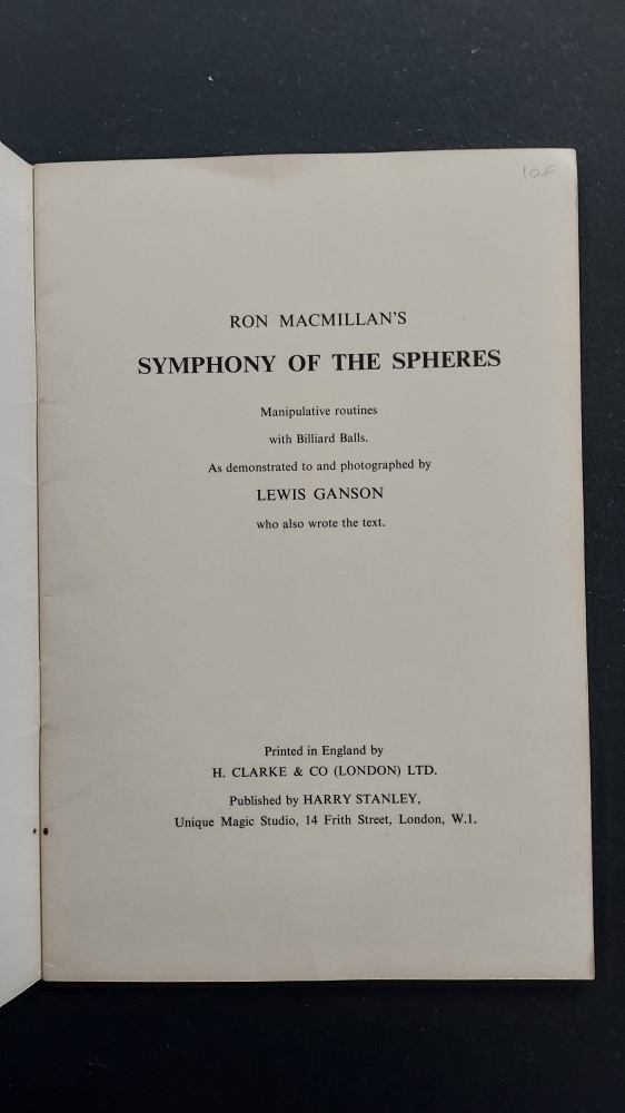 \"Symphony of the spheres\" de Ron Mac Millan