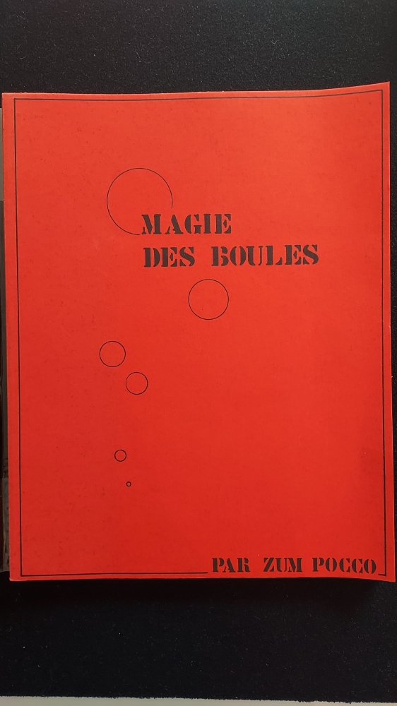 \"Magie des boules\" de Zum Pocco, 1968