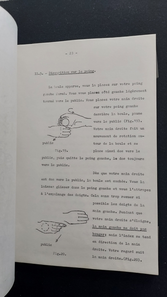 \"Magie des boules\" de Zum Pocco, 1968