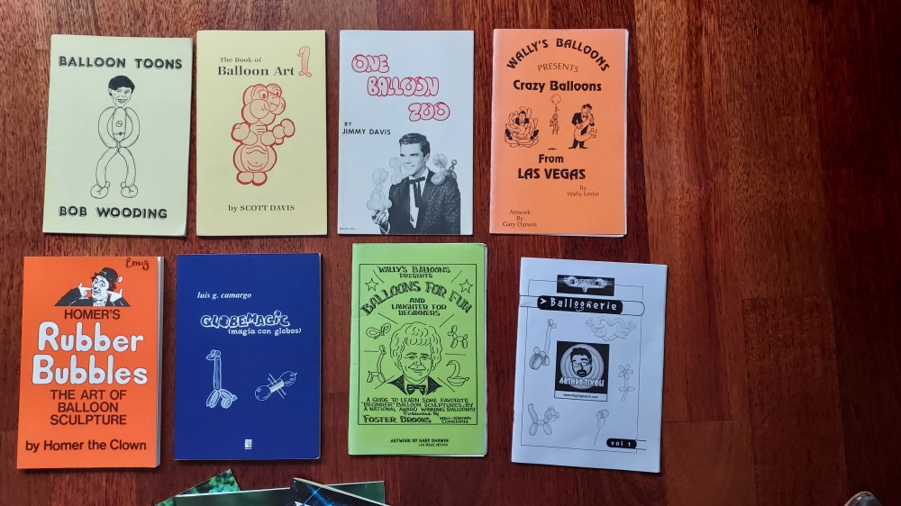 Lot \"scuptures de ballons\"