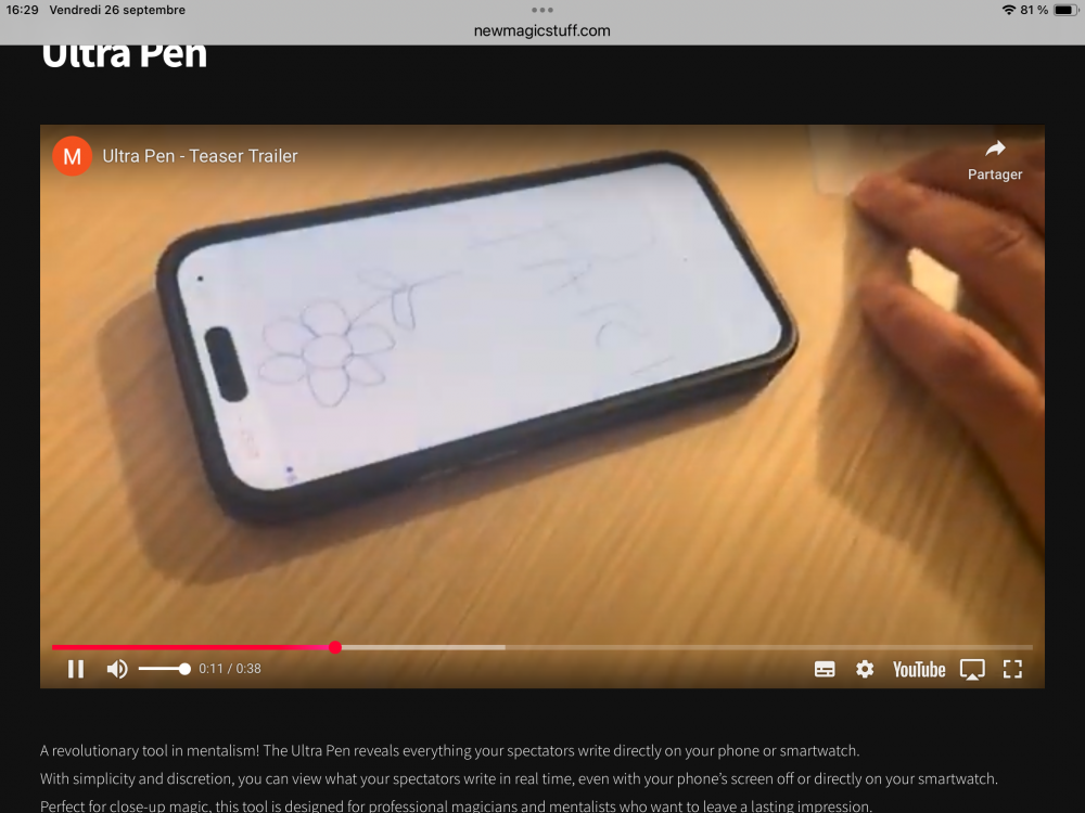 Ultra pen de magicstuff