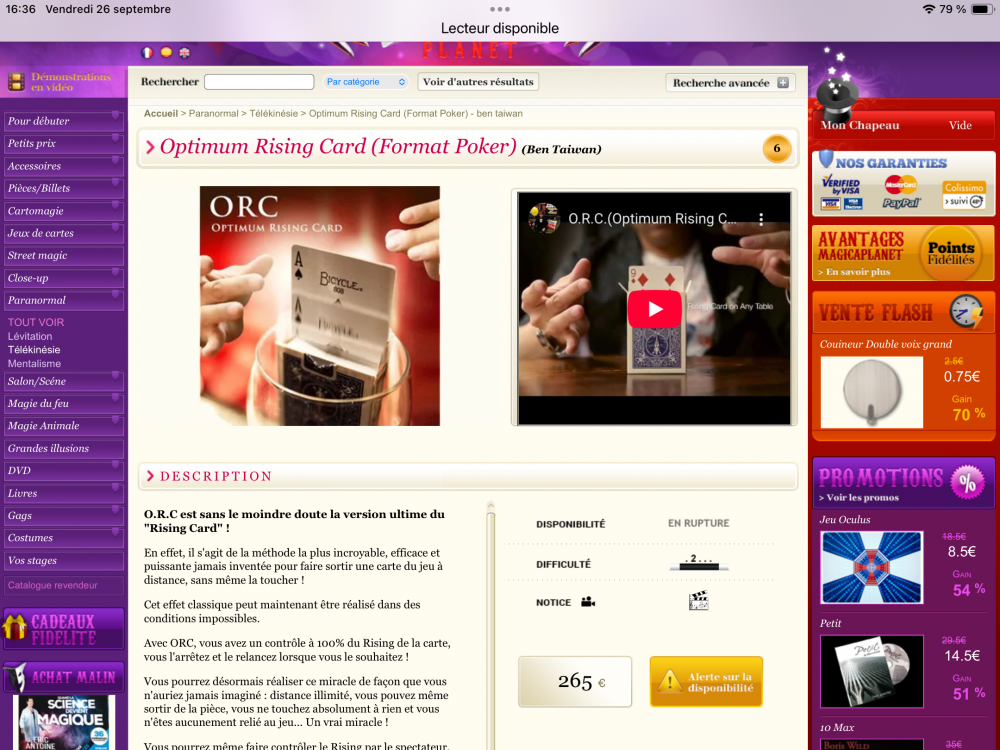 Optimum Rising Card (Format Poker)  De Ben thaiwan