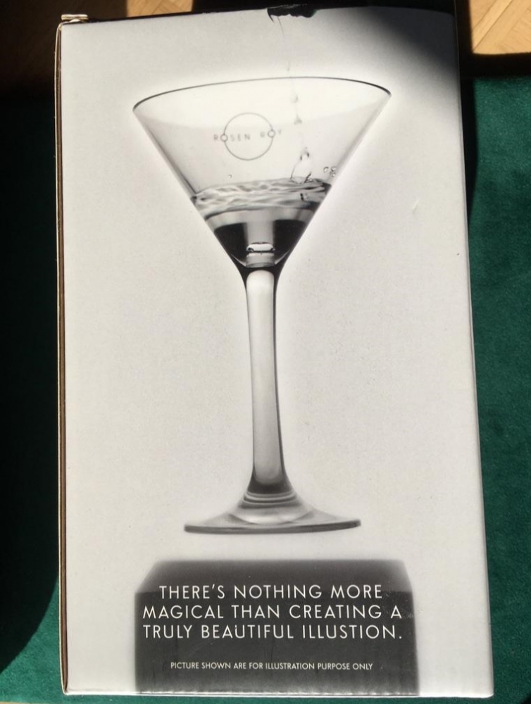 ROSEN ROY MARTINI GLASS