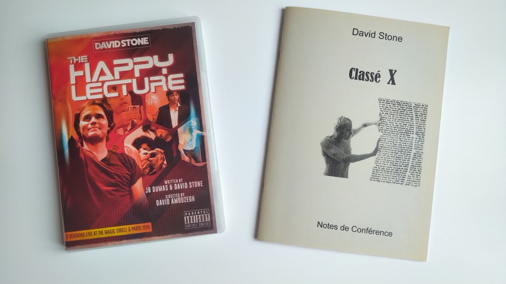Conférence de David Stone et ses notes de conférence !