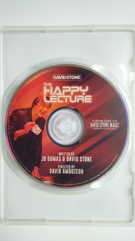 Conférence de David Stone et ses notes de conférence !