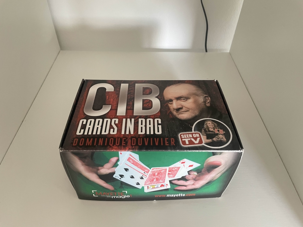 Cards in bag, Dominique Duvivier