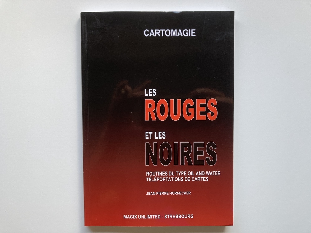 Les Rouges et les Noires de Jean-Pierre HORNECKER