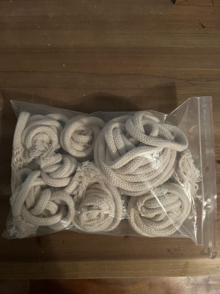 Corde ecru 10mm