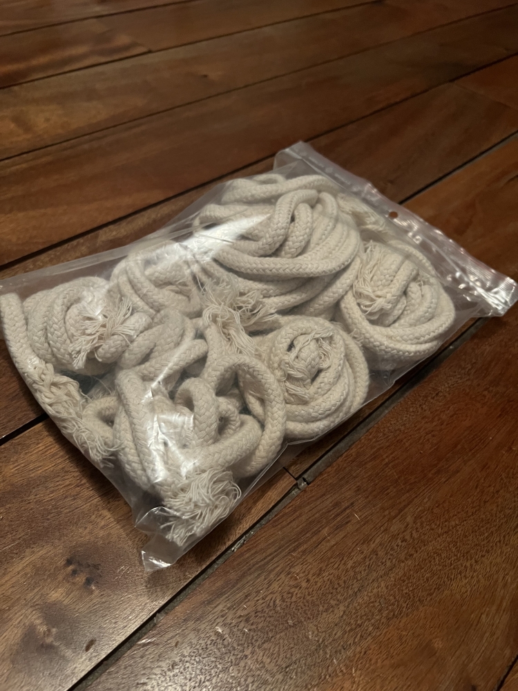 Corde ecru 10mm