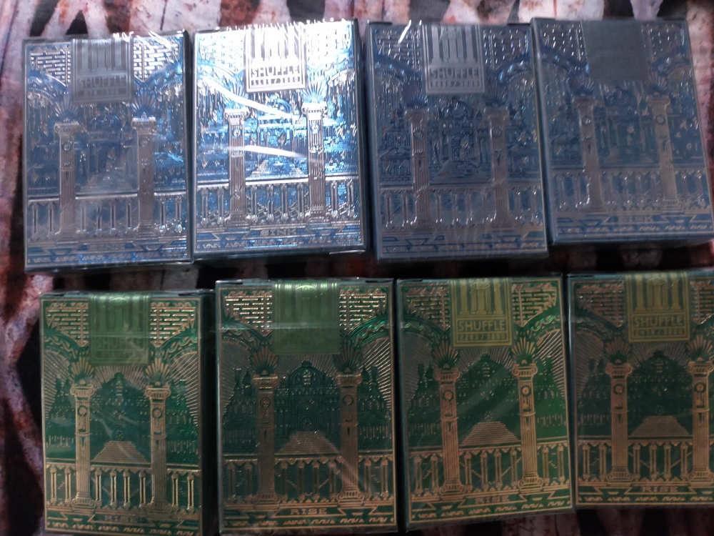 Atlantis Playing Cards de Riffle Shuffle Premium
