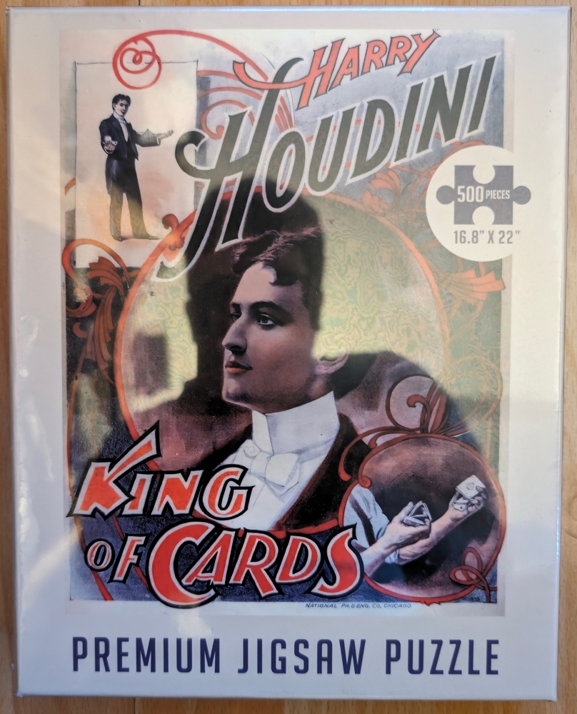 Classic Magic Poster Jigsaw Puzzle (Houdini)