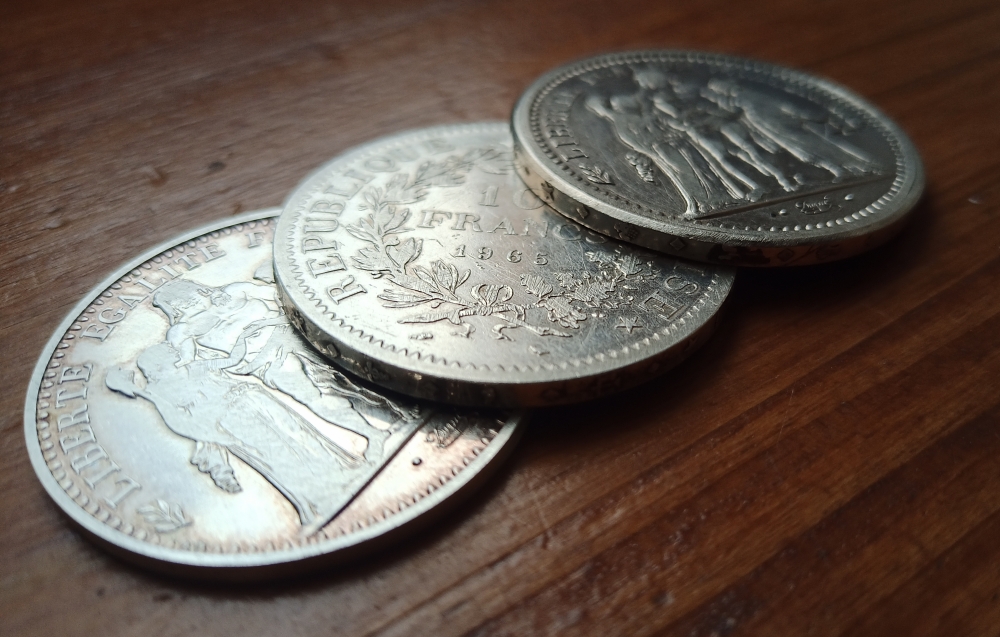 Triad coins magnétiques 10 francs Hercule