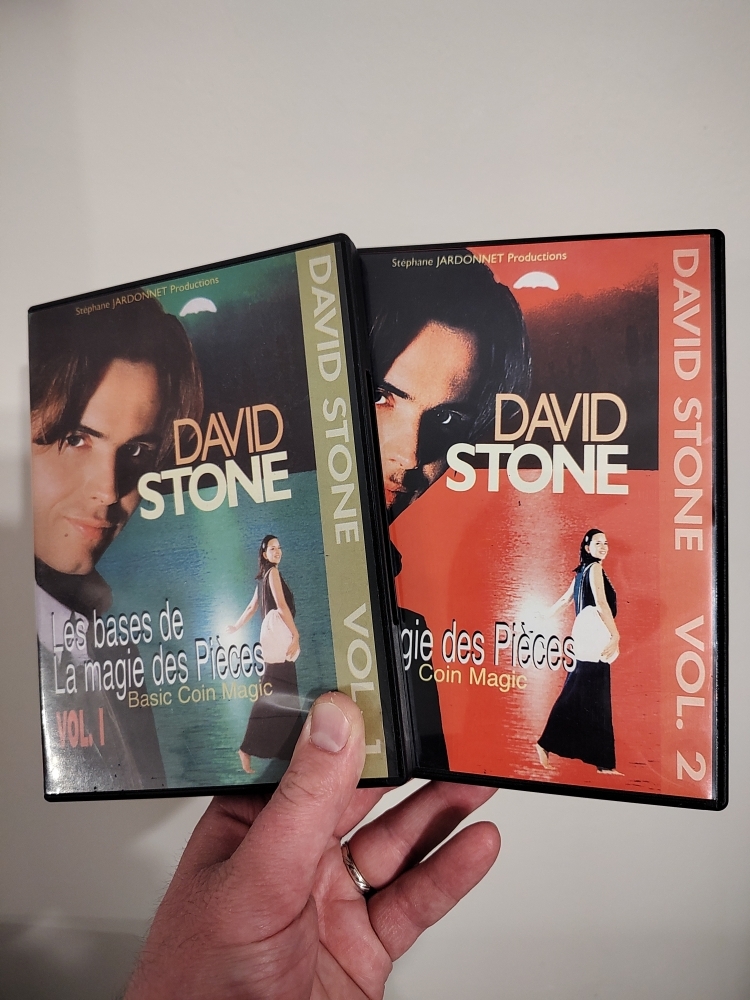 2 DVD David Stone Magie des pièces