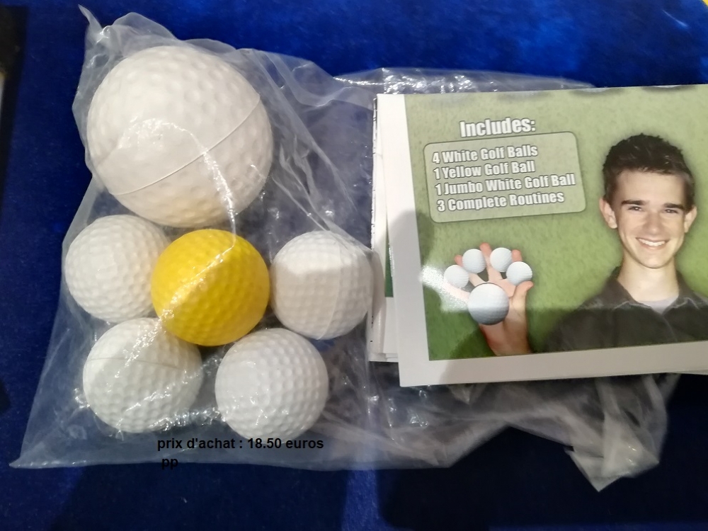 Appearing golf balls de matthew Reesman