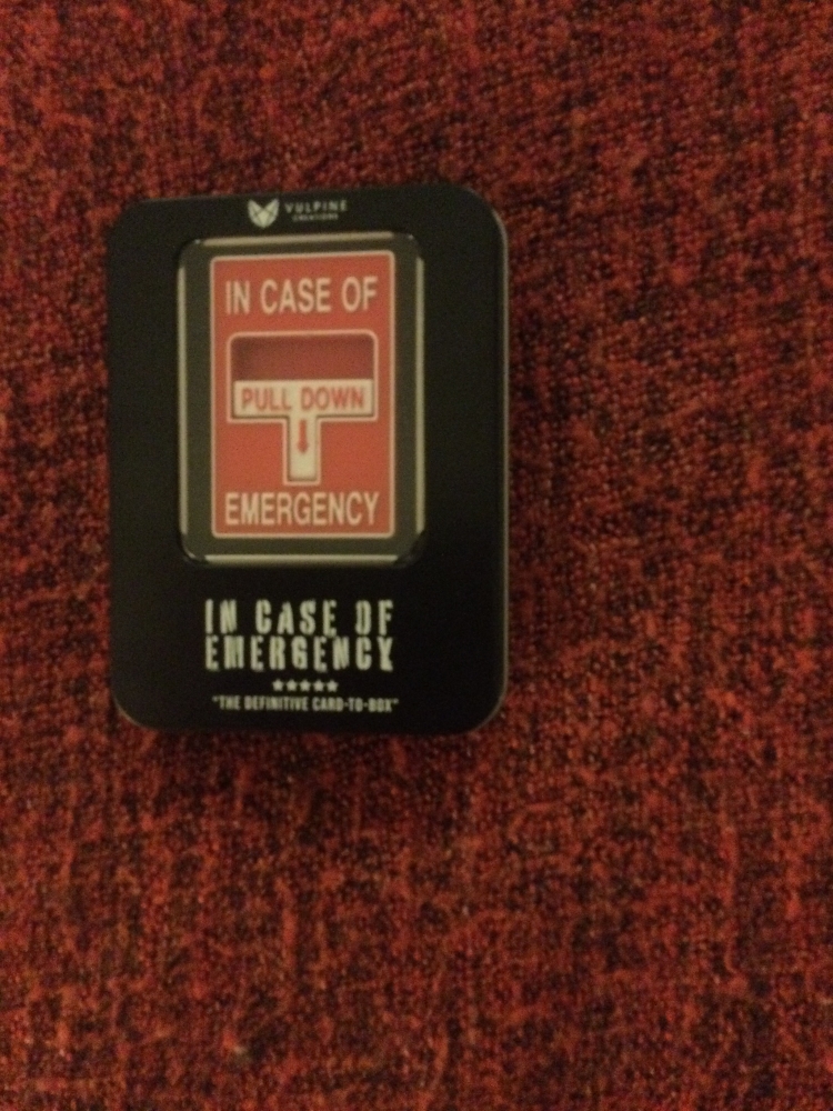 IN CASE OF EMERGENCY