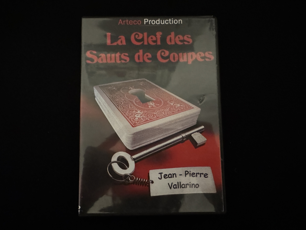 DVD La Clef des Sauts de Coupes - Jean-Pierre Vallarino